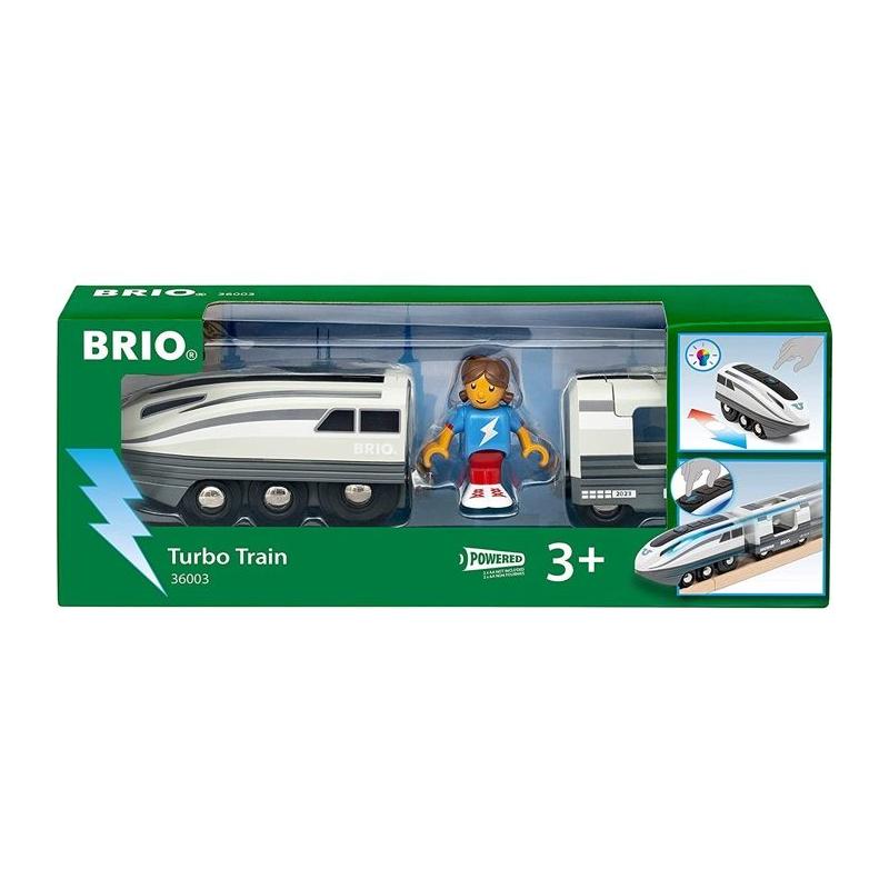 Train électrique Brio - Locomotive à piles super rapide (26x10x6 cm)