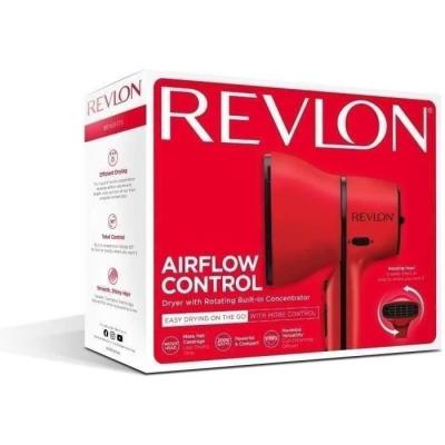 Sèche-cheveux Revlon AirFlow control RVDR5320E Rouge - Puissant et Compact