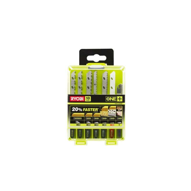 Coffret 10 lames scie sauteuse sans fil ONE+™ - RAK10JSBMP