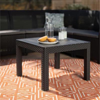 Ensemble de jardin 5 personnes SanRemo - Gris graphite
