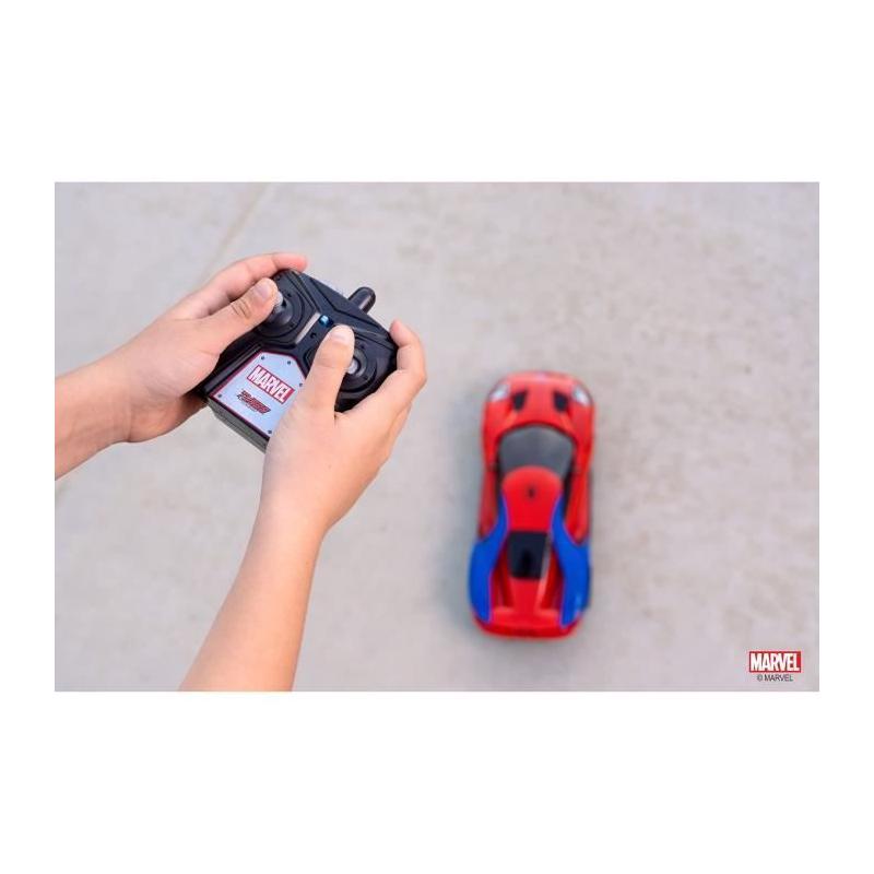 Voiture Ford GT Spiderman radiocommandée 1/16 - Simba Dickie Group, 39x16x16 cm