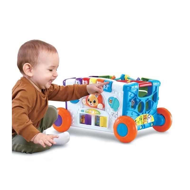 Super Chariot Interactif Multi-Activités Vtech - Dimensions du Colis: 38x49x13 cm