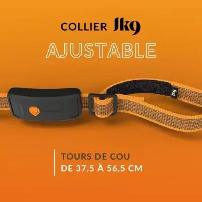 Collier GPS pour chien WEENECT Chien XT - Orange