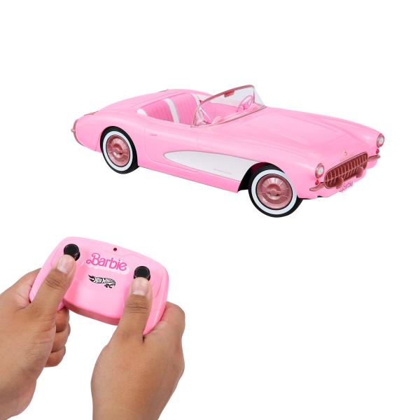 Hot Wheels R/C HOT WHEELS-CORVETTE BARBIE RADIOCOMMANDÉE
