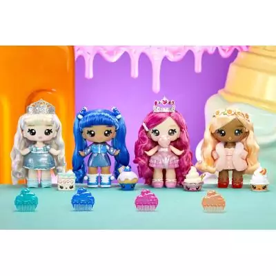 MGA Entertainment Yummiland Large Doll + Lipgloss Pet- Rory Blueberry