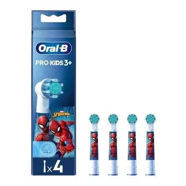 4 brosettes - ORAL-B - Spiderman