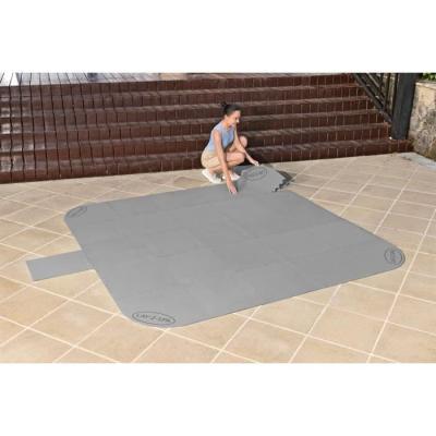 Tapis de sol pour spa Lay-Z-Spa 196 x 196 cm - Protection optimale