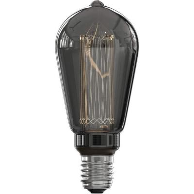 Ampoule LED E27 CALEX GLASSFIBER RUSTIC ST64 - Intensité variable - Titanium