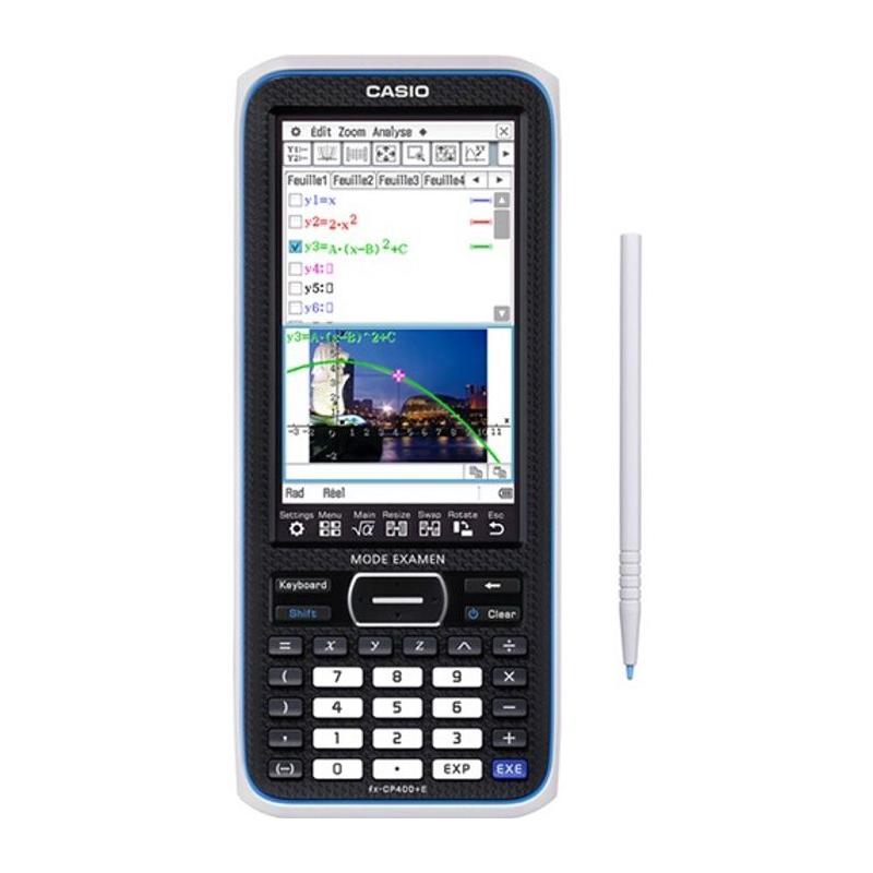 Calculatrice graphique CASIO FX CP 400+E grise - Mode examen