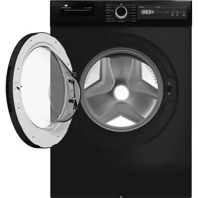Lave-linge hublot Continental Edison 12 kg - Classe A - Noir Lave-linge hublot Continental Edison 12 kg - Classe A - Noir