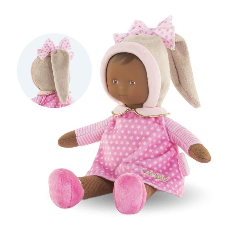 Doudou COROLLE Miss Rose - Poupon 25 cm - À partir de la naissance