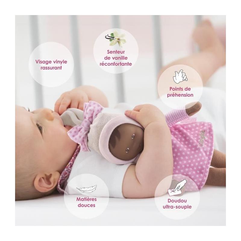 Doudou COROLLE Miss Rose - Poupon 25 cm - À partir de la naissance