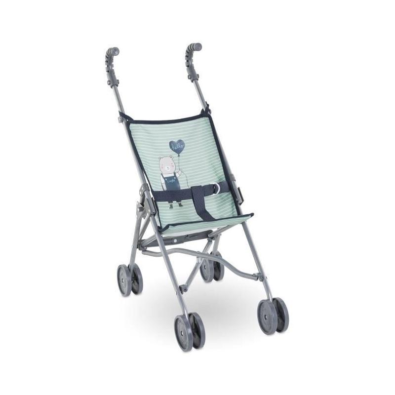 Poussette canne sauge pour poupons COROLLE - Légère et pliable