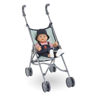 Poussette canne sauge pour poupons COROLLE - Légère et pliable
