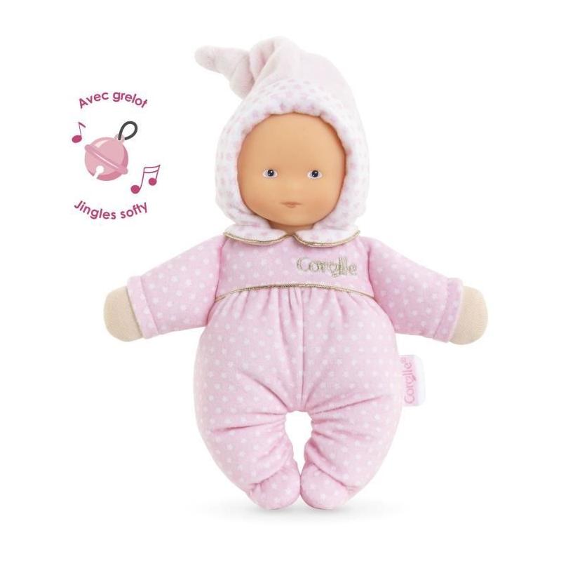Doudou Corolle Babidoux Réves d'Étoiles 20cm - Idéal dès la naissance