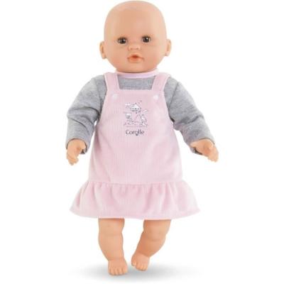 Ensemble Robe et T-Shirt Bords de Loire pour Poupon 30cm