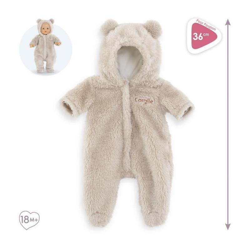 Ensemble Pilote Ourson pour Poupon 36cm - COROLLE - Mixte - 2 ans