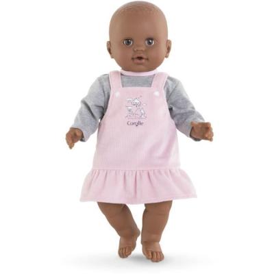 Ensemble Robe et T-Shirt Bords de Loire - COROLLE - Pour Poupon 36cm
