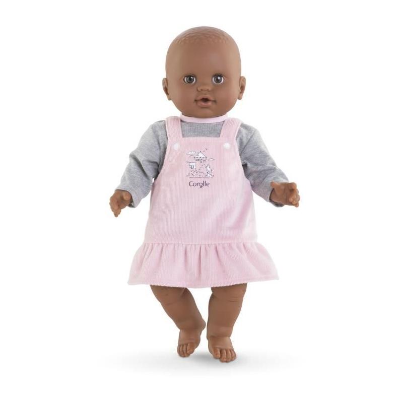 Ensemble Robe et T-Shirt Bords de Loire - COROLLE - Pour Poupon 36cm