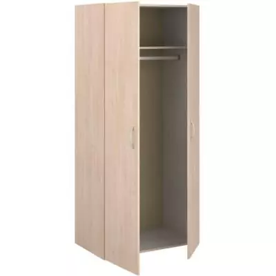 Armoire chambre EASY LIFE Chene 2 portes PARISOT
