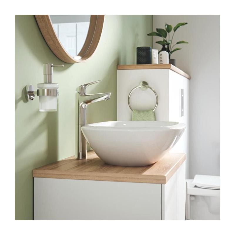Robinet vasque chromé GROHE Swift - Taille XL - Économie d'eau