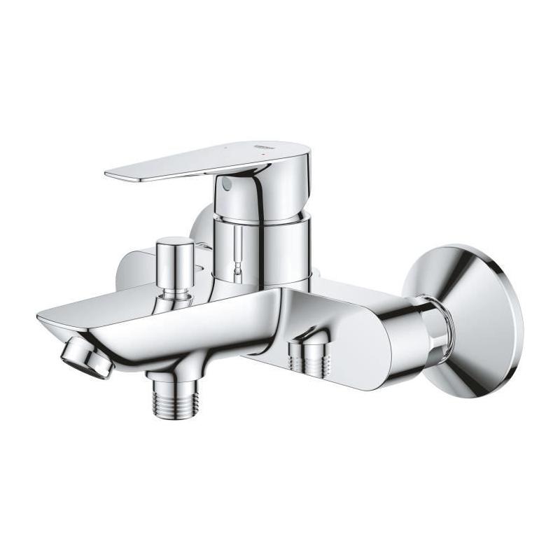 Mitigeur Bain/Douche GROHE Start Edge - Chromé - Économie d'eau