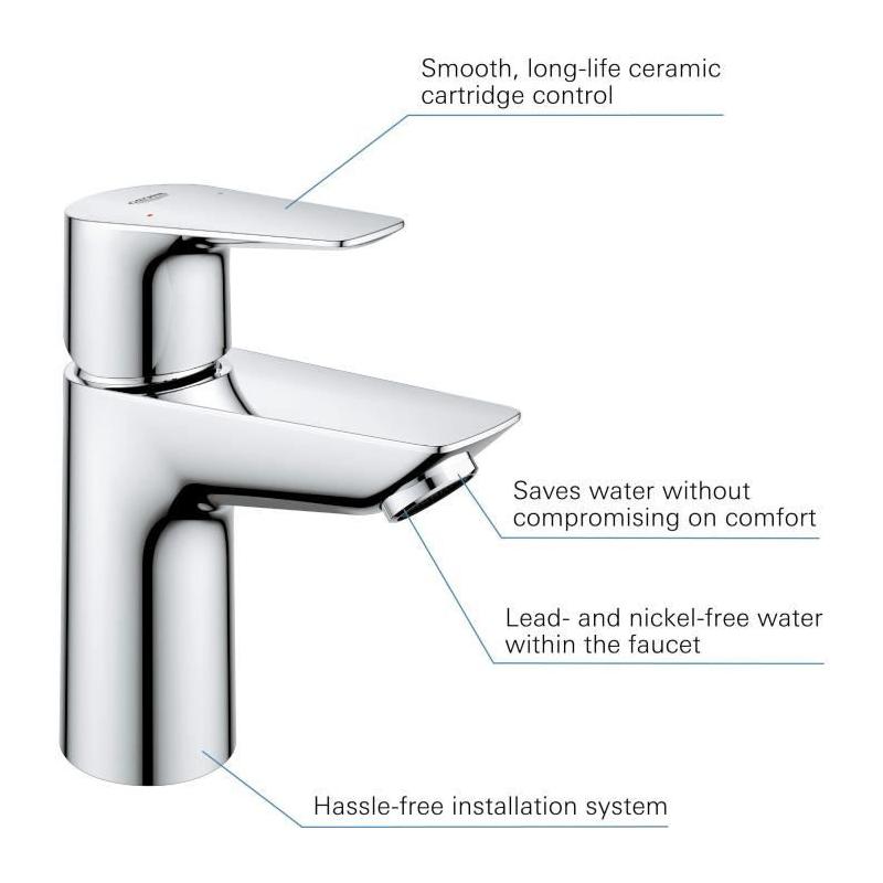 Mitigeur Lavabo GROHE - Design Élégant - Facile à Installer
