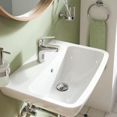 Mitigeur lavabo monocommande GROHE Swift - Chromé - Taille S - Économie d'eau