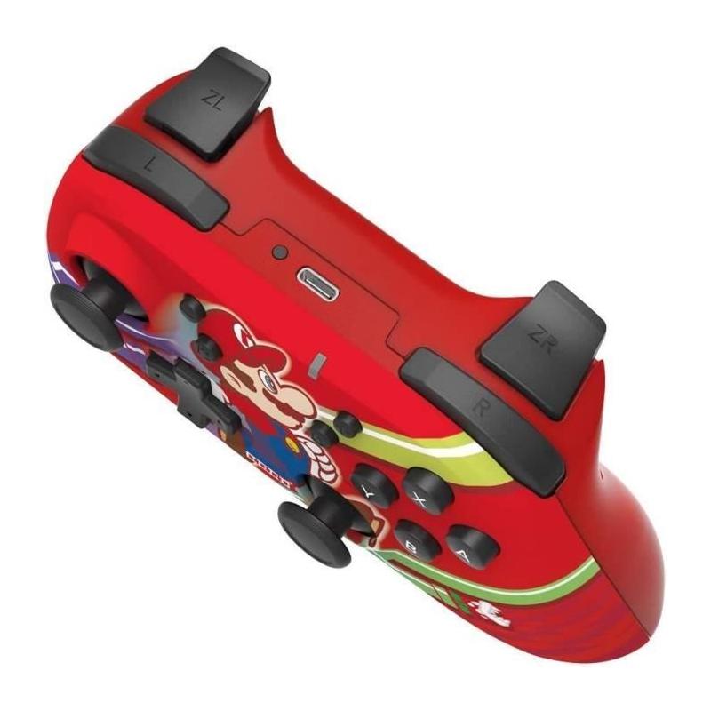 Manette de jeu sans fil Hori Horipad rouge - Autonomie 15h