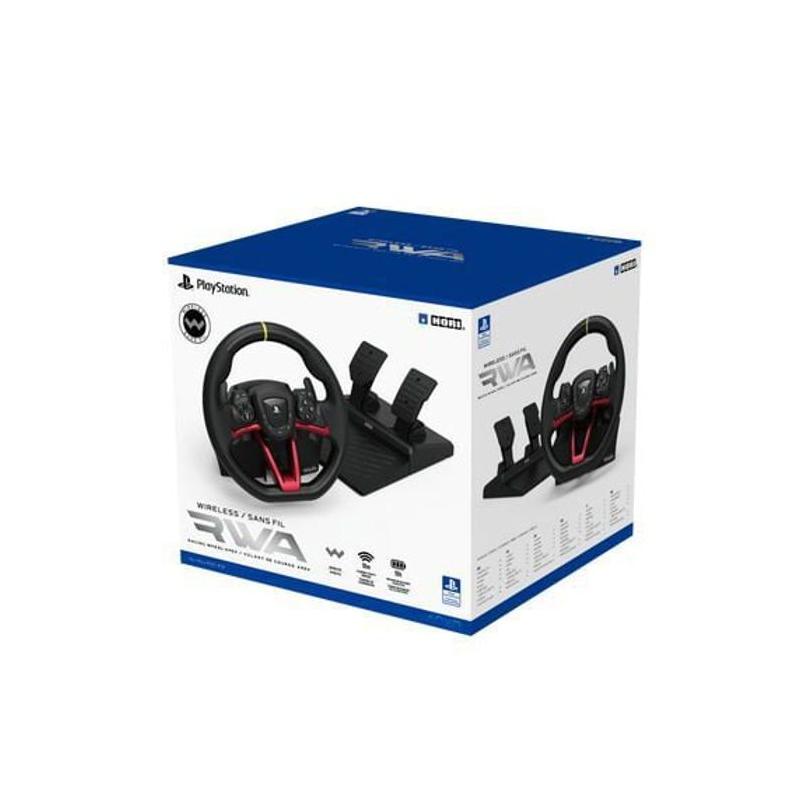 Volant de course sans fil Hori APEX avec pédales - Noir