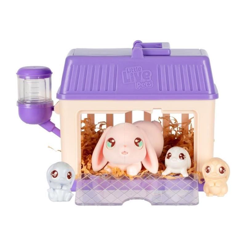 Set de jeu - LITTLE LIVE PETS - Mama Surprise Lapins - Adorables bébés et accessoires