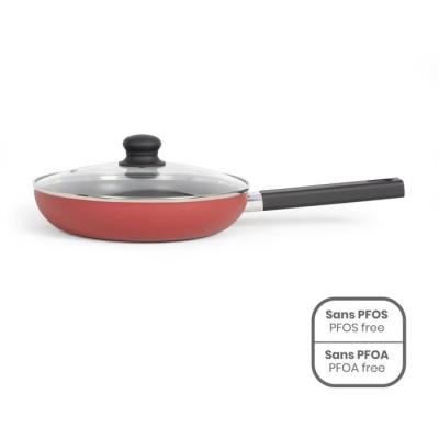 Sauteuse 26 cm LIVOO Antiadhésif - Manche silicone - Induction