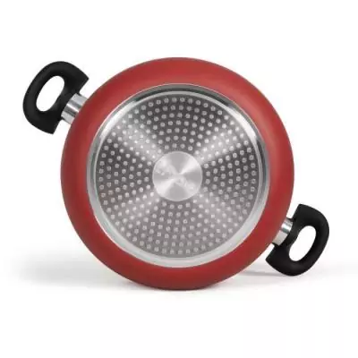 Faitout 24 cm LIVOO - Antiadhésif sans PFOA ni PFOS - Poignées silicone