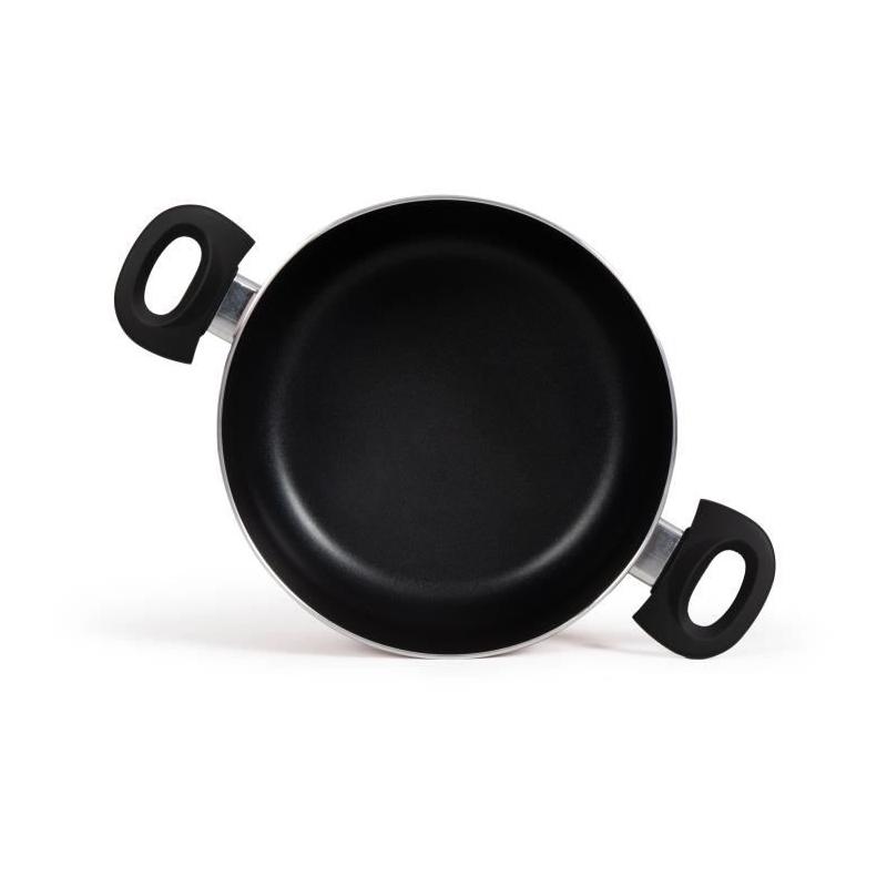 Faitout 24 cm LIVOO - Antiadhésif sans PFOA ni PFOS - Poignées silicone