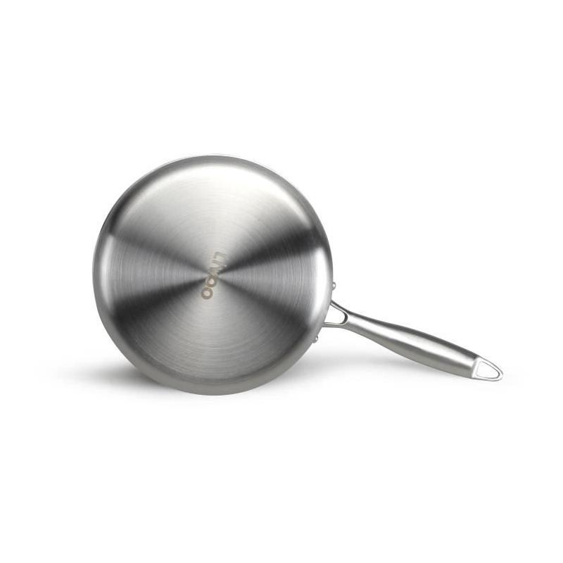 Casserole en acier inoxydable 20cm - LIVOO - Fabriqué en France