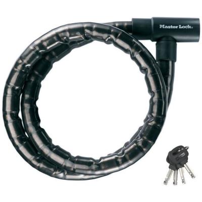 Câble antivol à clé Master Lock 8115EURDPS - Noir