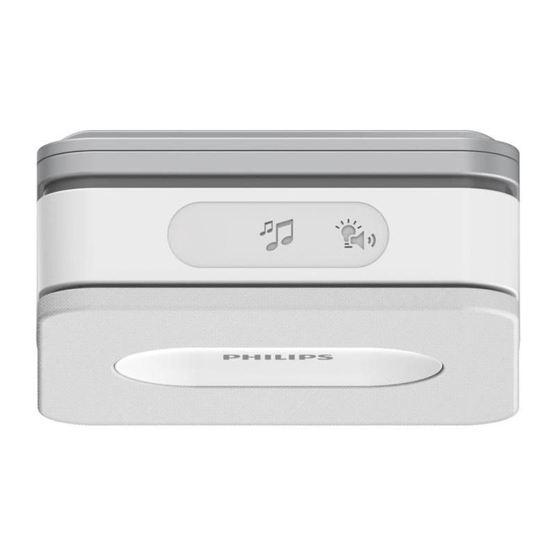 Sonnette sans fil Philips - Welcome Bell 300 Basic - Portée 300m