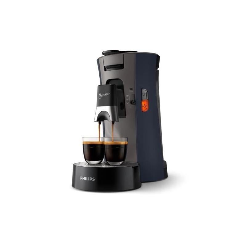 Machine à café Philips Senseo Select CSA240/71 - Bleu, compact et performant