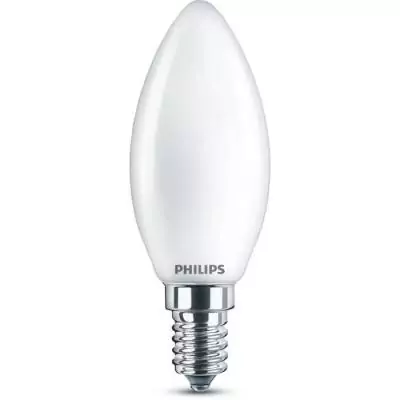 Ampoule LED Philips Flamme 40W E14 Blanc Chaud - Non Dimmable