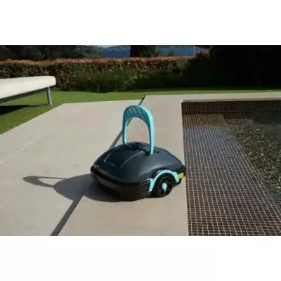 Robot piscine autonome - Robopool Platy gris - Facile à ranger