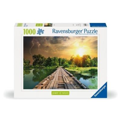 Puzzle 1000 pièces Lumiere mystique, divertissement pour adultes et enfants