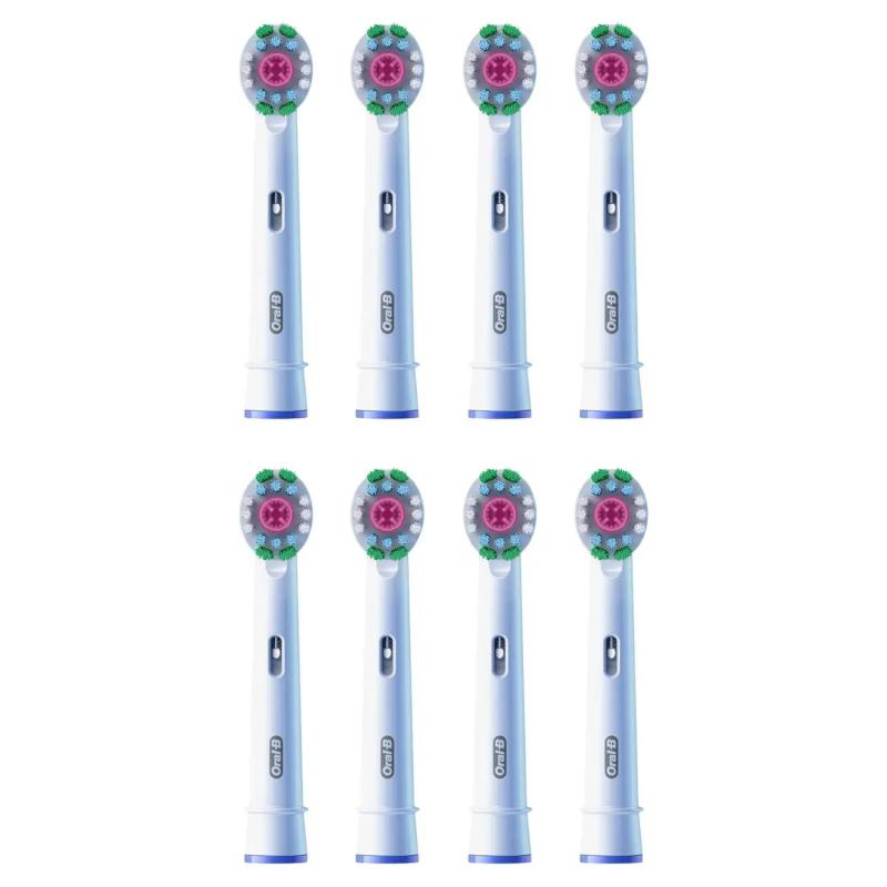 Oral-B 3D White 8 pièce(s) Blanc