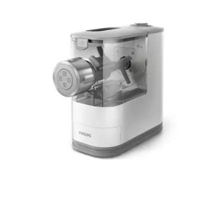 Philips Viva Collection HR2345 19 Machine à pâtes automatique compacte- 4 formes-Blanc Philips Viva Collection HR2345 19 Machine à pâtes automatique compacte- 4 formes-Blanc