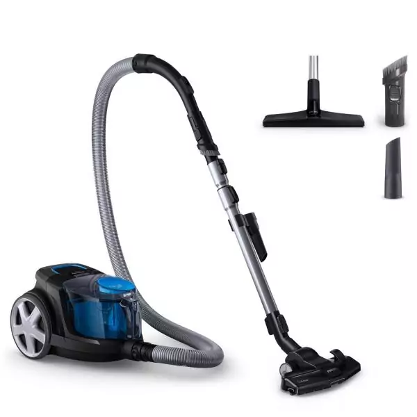 Aspirateur sans sac PHILIPS - FC9331/09 - Série 3000 PowerPro Compact - 900W - 76db - Noir intense