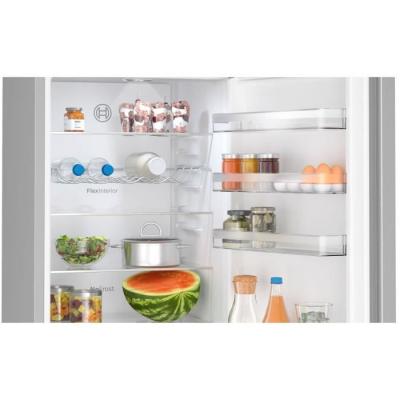 Bosch Serie 4 KGN39VLCT réfrigérateur-congélateur Pose libre 363 L C Acier inoxydable