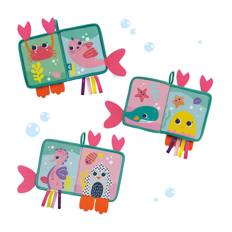 SES Creative Tiny Talents Livre pour le bain avec queues