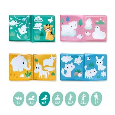 SES Creative Tiny Talents Livre pour le bain - Coloriage à l'eau