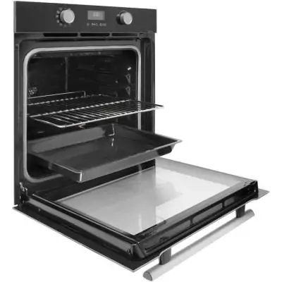 Four encastrable pyrolyse BRANDT BXP5559B - Noir - Multifonction - Porte froide