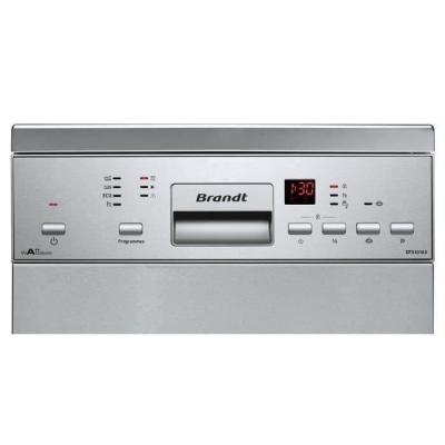 Lave-vaisselle BRANDT DFS1010X 10 couverts Induction Inox - L45cm