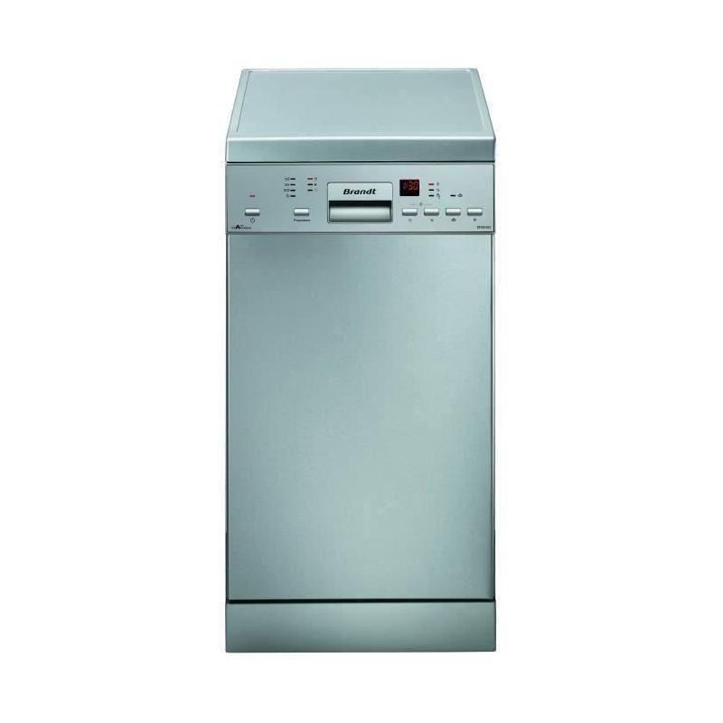 Lave-vaisselle BRANDT DFS1010X 10 couverts Induction Inox - L45cm